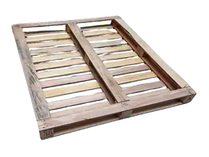 1000 x 1200 mm, 4-way pallet with perimeter base, bottom-view