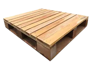 1000 x 1200 mm – 4-way pallet - Closed deck