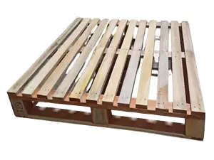 1000 x 1200 mm 4-way pallet with perimeter base, top-view