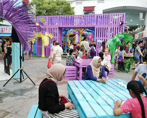 events and decorations at Bugis +