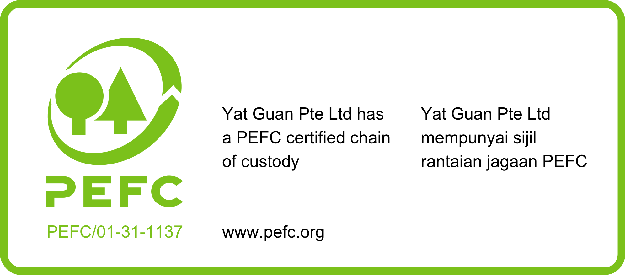 pefc label