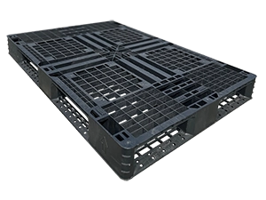 1300 x 1100 x 140 mm stackable recycled plastic pallet